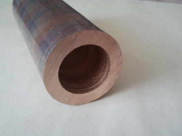 Bleibronze CuSn7Pb15-C Rohr Rohmass 42x23 mm, Länge 1000 mm