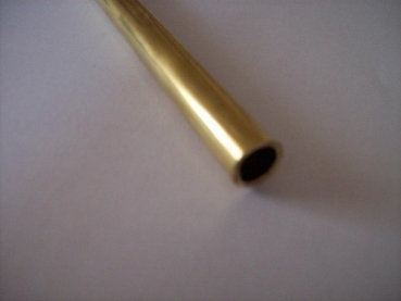 Rundrohr MS63 CuZn37 22x1,5 mm, Länge 1000 mm Durchmesser 22mm Wandstärke 1,5mm