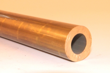 Rundrohr MS58 CuZn39Pb3  18x2 mm , Länge 100 mm