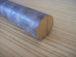 Bleibronze Rundstange 31mm, Rohmass-Durchmesser 31mm, CuSn7Pb15 , Länge 1000mm